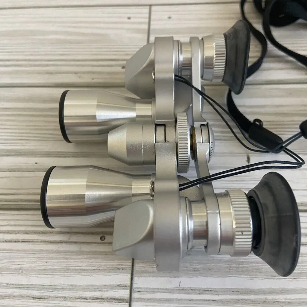 Empire Opera Binoculars - STEEL - Fully Coated Lens - 7 X 18 W/‎ Case